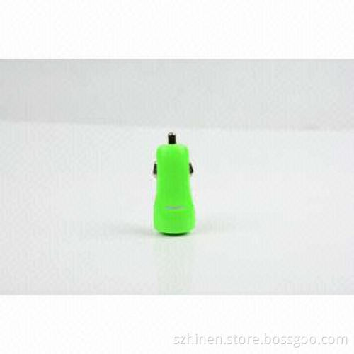 Car Charger with 5V/3.1A Output, Lightweight, Convenient to Use
